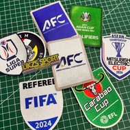 LIKZS X Custom Tatami Logo Mix Patches AFC Asean Cup | Liga Super | AFC Elite | Asean Cup | Iron On 