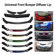 Car Front Bumper Diffuser Body Kit Universal full set bodykit Lip Chin myvi bezza city vios viva axia saga wira persona