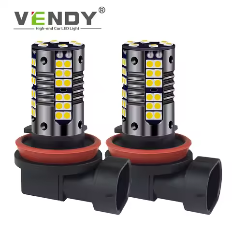 2x Canbus LED Fog Light Lamp Bulb H8 H11 H16 9006 HB4 HB3 PSX24W Auto For toyota corolla chr auris y