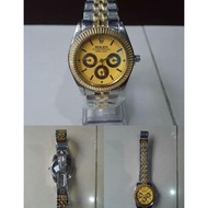 Vakesyas Jam Tangan Pria Rolex Gold Second Original 98%