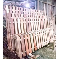 100 Cm High Wooden Fence, House Fence, Animal Cage Fence, Room Divider for Gardens