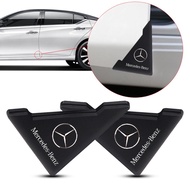 [Ready Stock] 2PCS Car Door Corner Cover Silicone Anti-Collision Stickers Car Accessories for Mercedes Benz W212 W204 W213 W205 W211 A180 A200 B180 C180 E200 CLA180 GLB200 GLC300 S CLS GLA GLE Class