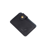 Ví đựng thẻ card holder da bò thật thương hiệu Longdo Leather - C02.