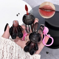 Gege Bear Black Rabbit  Water Gloss Lip Glaze Student Mirror Cute Lipstick