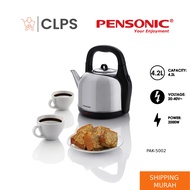 Pensonic PAK-5002 Electric Kettle PAK5002 Kettle 4.2L
