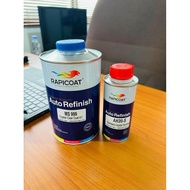 CLEAR COAT / VARNISH RAPICOAT PU 2K MS 999 CRYSTAL CLEAR COAT 4:1 (PACKAGE CONTENTS 1.0 LTR