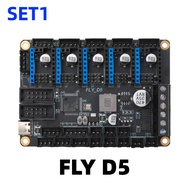 Bo Mạch Điều Khiển Động Cơ 5 Trục FLY D5 UART TMC2209 Mellow Klipper/Marlin DIY Dành Cho Máy In 3D T