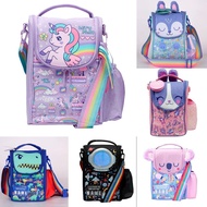 UNGU MERAH (OTH926) Smiggle sling lunch bag/lunch Box bag For Boys/Girls - unicorn rabbit dino - purple purple tosca pink pink blue blue