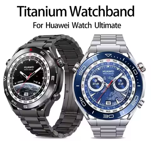 Titanium Strap for HUAWEI WATCH Ultimate /Watch 3/GT 3pro New 22mm Watchband for Huawei GT2 GT3 Pro 