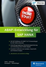ABAP-Entwicklung für SAP HANA Thorsten Schneider