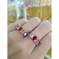 5 Gemstone Rings Women's