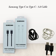 Samsung Type C to Type C Cable Data Charger 3A / 5A PD Super Fast Charging USB C