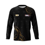 BAJU UPSI DESIGN 100 TAHUN LENGAN PANJANG - LEHER BULAT