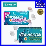 Gaviscon Double Action Tablets / Gaviscon Peppermint Tablets 16's