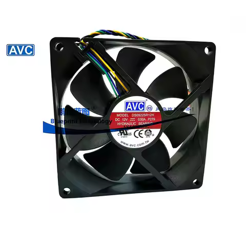 Original AVC 9025 92MM 90MM 12V 0.5A Cooing Fan 90*90*25mm 92*92*25mmFan For CPU Cooling fan DS09225