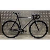 Cranston Fix. Fixie. Single Speed Road Bike. Urban City Bicycle.. Black. With Brake