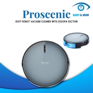 Proscenic 830T Robot Vacuum Cleaner with 2000Pa Suction | ✦SG LOCAL STOCK✦