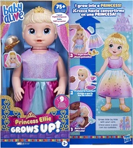 Baby Alive Princess Ellie Grows up  เบบี้ อไลฟ์ เจ้าหญิงเอลลี่ โกรวส์ อัพ สินค้าลิขสิทธิ์แท้