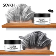 sevich hair color wax 120g Temporary Hair Color Wax Men DIY Hairstyle Mud Molding Paste Dye Cream ha