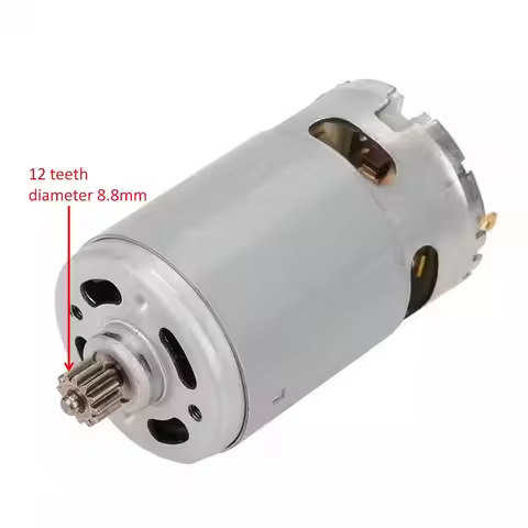 DC Motor 12 teeth gear replacement for Makita 10.8 V 12V two speed cordless Drill Screwdriver DF330 
