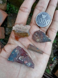 ✅ Paket Bacan Coklat - krecekan ( Bahan Batu Akik Natural asli Ternate )