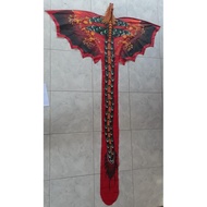 original layangan naga besar layang layang kain lukis dragon bali