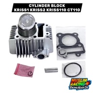 MODENAS KRISS1 KRISS2 KRISS110 CT110 CYLINDER BLOCK SET SPEC 53MM STANDARD