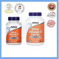 HOT BESTSELLER NOW Ultra Omega 3-D Fish Oil 180 Softgels, EPA DHA Plus Vitamin D3, Non-GMO Fish Gela