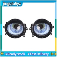 【J&U】Universal 3 Inch Car LED Devil Eyes Dynamic Eye Headlight Mangekyo Sharingan Eagle Eye Lamp WIF