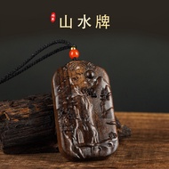 【Shipment within 24 hours‌】 Kalung Kayu Gaharu Lukisan Pemadaman Tali Leher Pria Wanita Kalung Kayu 