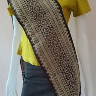 Cotton Woven Blouse New Product First Hand Dark Brown Size 8.5 67 Inches Very Beautiful.