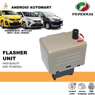 PERODUA MYVI / MYVI LAGI BEST / ALZA / AVANZA ADJUSTABLE LED USE SIGNAL RELAY FLASHER UNIT ( 8 PIN )
