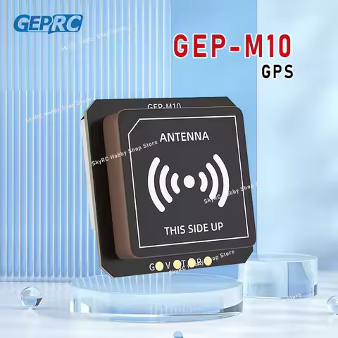 GEPRC GEP-M10 GPS Module - M10 15/22mm Dual Compass Baro 32-Sat GPS+BDS+Galileo FPV RC Module