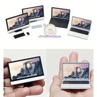 Dollhose mini toy computer and laptop 1/12