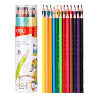 Deli Colour Pencil Pensel Warna Drawing Painting Color (24 Colours/Set)