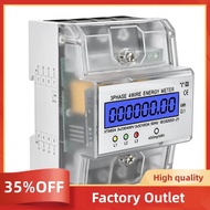 1 Piece 3 Phase 4P KWh Meter  Meter 230 / 400V 5-100A Factory Outlet