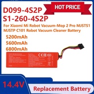 D099-4S2P Replacement Battery for Xiaomi Mi Robot Vacuum-Mop 2 Pro MJSTS1 MJSTP C101 S1-260-4S2P Rob