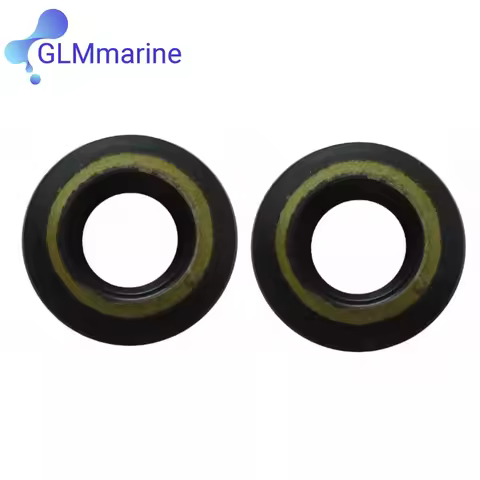2Pcs Oil Seal 93101-13018-00 for Yamaha Outboard 9.9HP 15HP 2001-2009 Engine Replacement F15-0400000