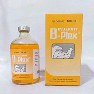 Injekvit B-plex 100 ml Injeksi Vitamin B Kompleks 100 ml Hewan Ternak
