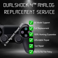 DUALSHOCK 4TM Analog Replacement Service