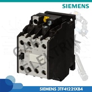 SIEMENS 3TF41221XB4 Contactor DC 24 V AC3 400 V 12 A 5.5 kW AUX. contacts: 2 NO + 2 NC size 0 screw 