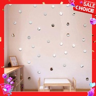 100pcs 2cm 3D Diy Acrylic Mirror Wall Sticker Square/Heart/Round Shape Stickers Decal Mosaic Mirror Effect Livingroom Home Decor