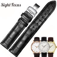 18mm 19mm 20mm 22mm Calfskin Watch Bands for Tissot Le Locle T41 T006 PRC200 Watch Strap Wrist Belt Watch Bracelet 1853 Watchband Men
