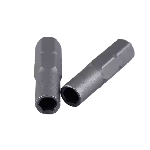 6.35mm 1/4" Insert Bit Adapter To System 4mm Hex Shank Electric Screwdriver Tools Micro Bit Socket A