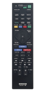 RM-ADP117 Replace Remote Control fit for Sony Home Theater Blu-ray DVD Player BDV-N5200W BDV-N7200W 