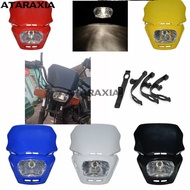 Motocross Motorcycle headlight for KTM Yamaha Kawasaki Suzuki Honda KLX CRF WR YZ 250 450 Fairing Di