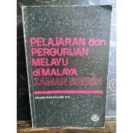 Collectable BOOK Of Malay Text And Colleges In Malaya - Awang Had Salleh