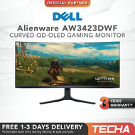 Dell Alienware AW3423DWF / AW3423DW | QD-OLED 34 "| GtG 0.1Ms | 165 Hz | จอภาพเกมโค้ง