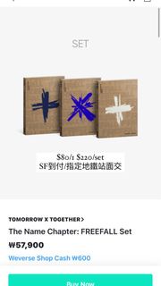 txt freefall專輯