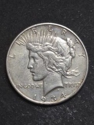 1934年美國和平銀幣